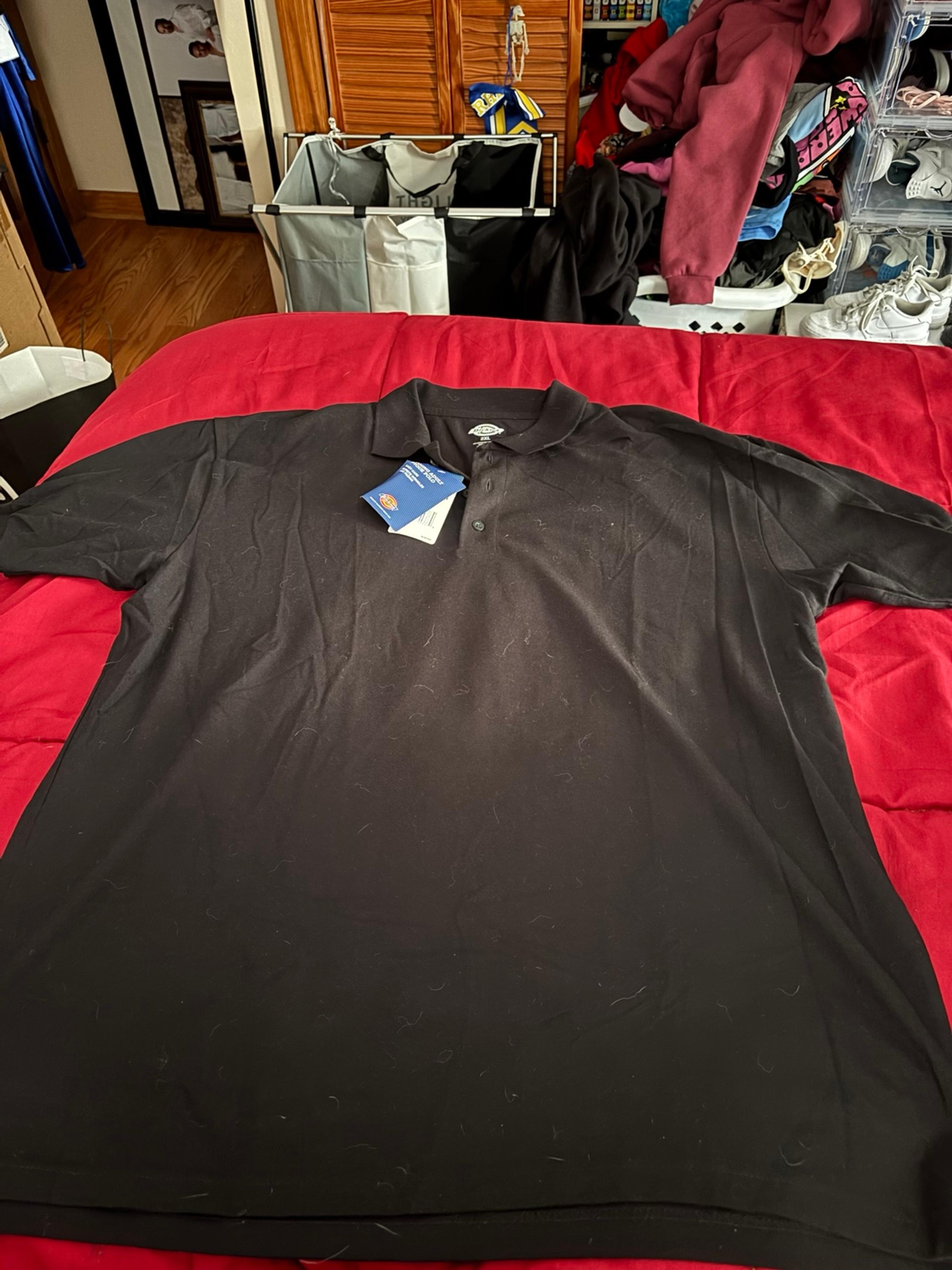 Men’s dickies black polo