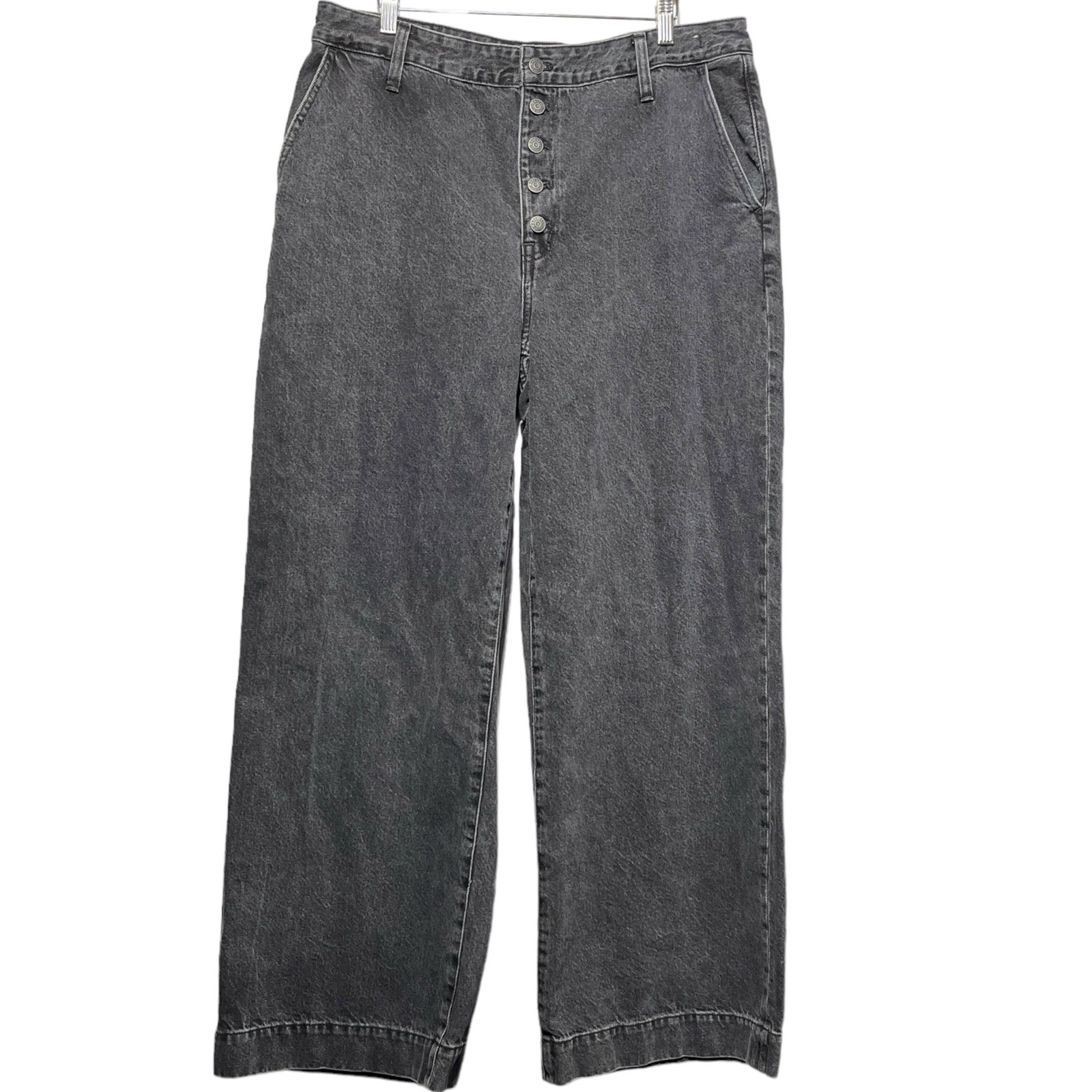 Madewell Curvy SuperWide-Leg Jeans / Size-33