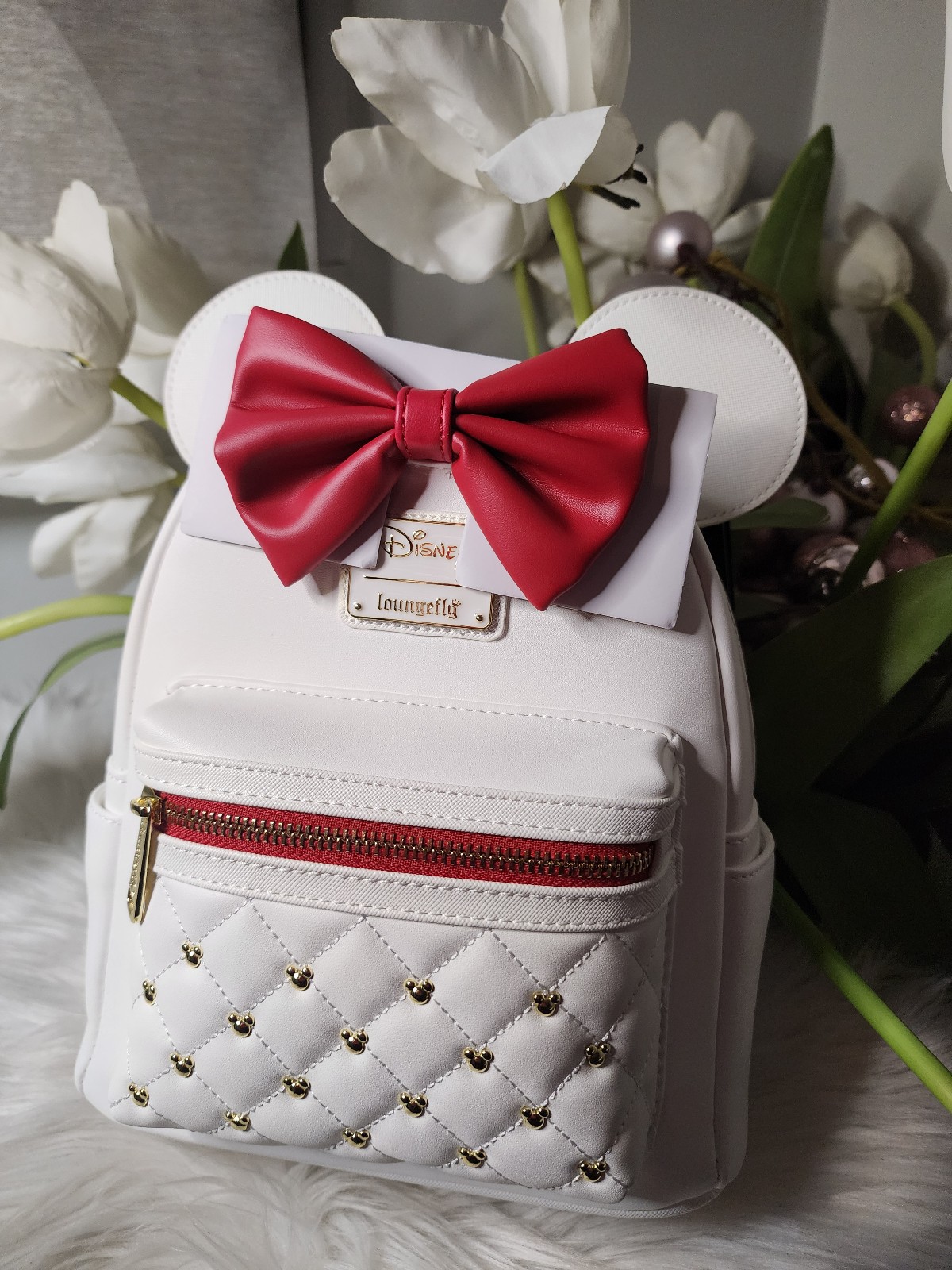 Loungefly Disney The Minnie Mouse Classic Series Mini Backpack-The Sweetheart
