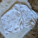 Vintage Carter's baby blanket bunny rabbits with kites