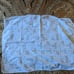 Vintage Carter's baby blanket bunny rabbits with kites