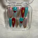 Long Stiletto Aurora Press On Nails
