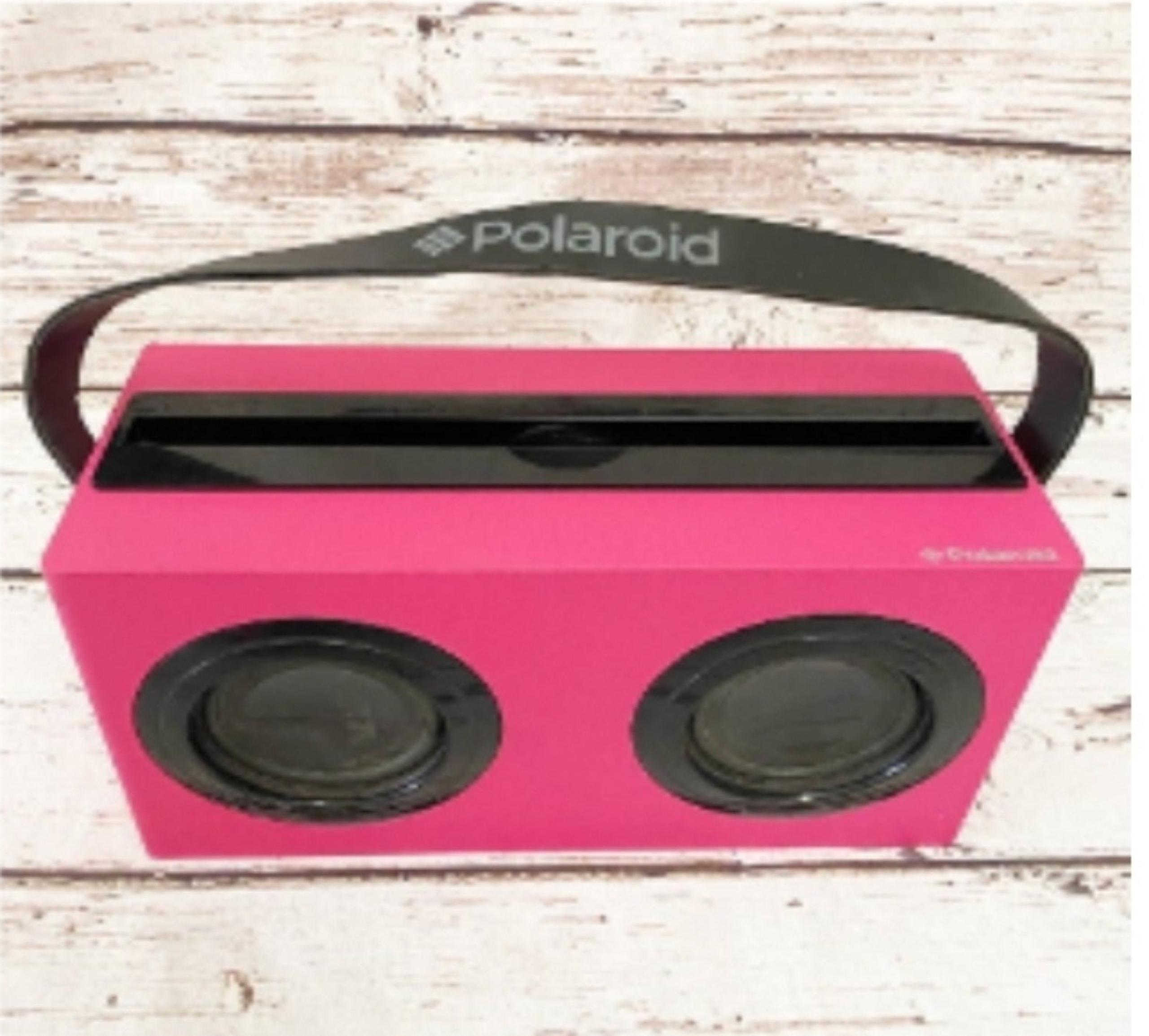 POLAROID Pink Bluetooth Speaker