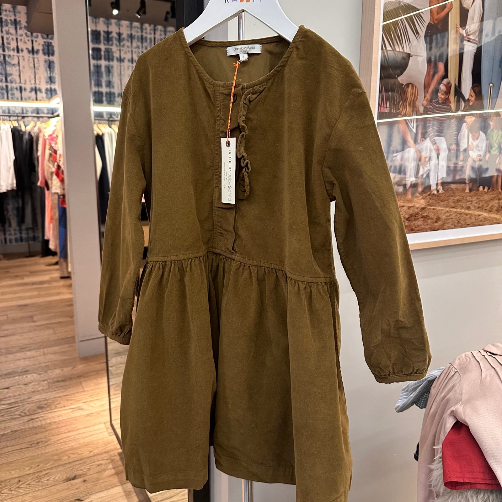 NWT Caramel Baby+ Kids Corduroy Dress sz8