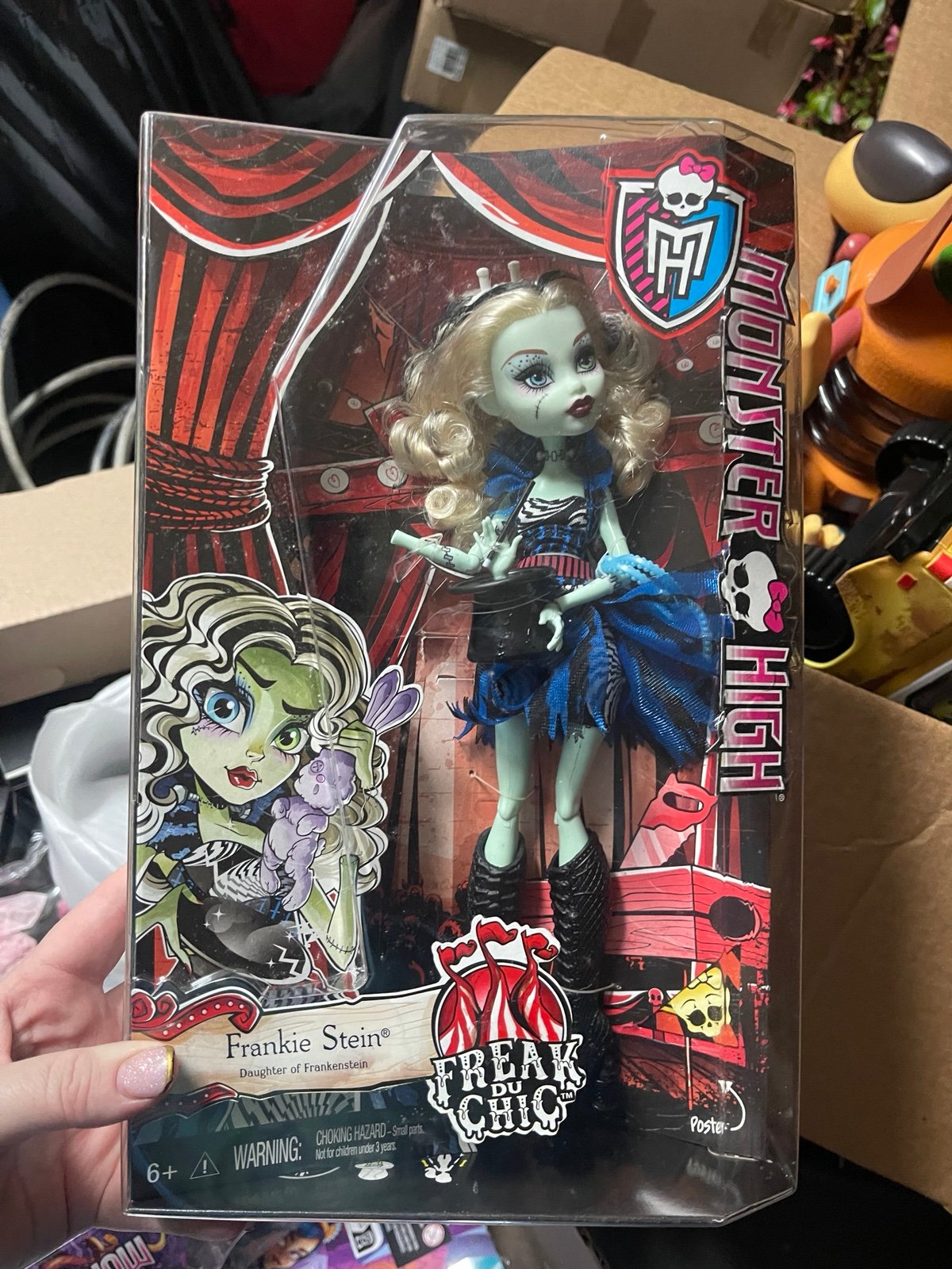 Monster High Freak Du Chic Frankie Stein Doll NIB NRFB