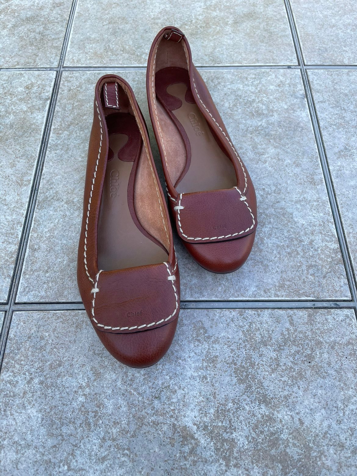 womens flats Chloe size 40