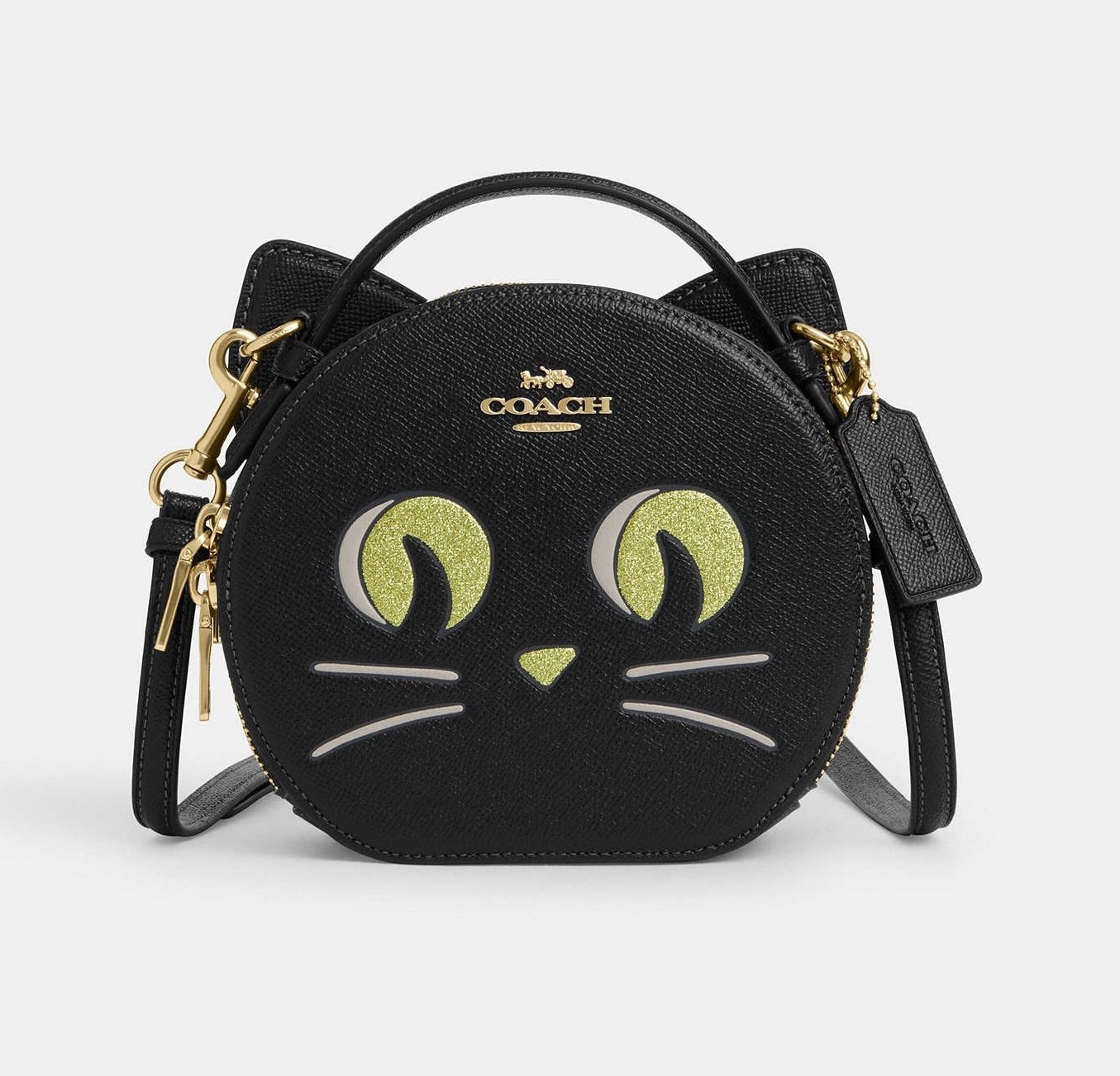 NWT Coach Canteen Crossbody With Halloween Cat