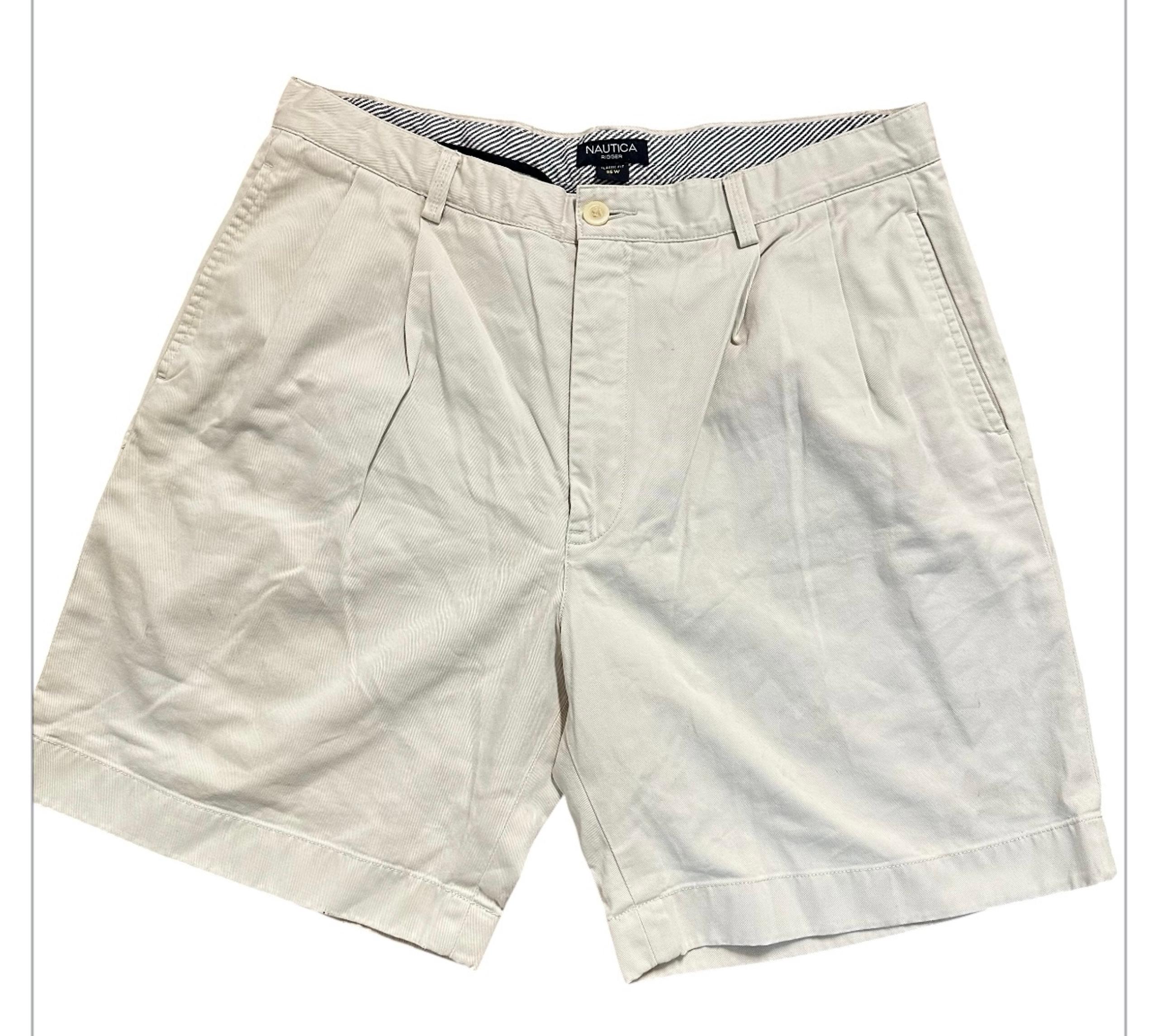 Nautica Classic Chino Shorts Mens 36W Beige S