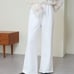 《New》Omekashi Sweat Flare Pants, Off-White, Size 36