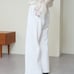 《New》Omekashi Sweat Flare Pants, Off-White, Size 36
