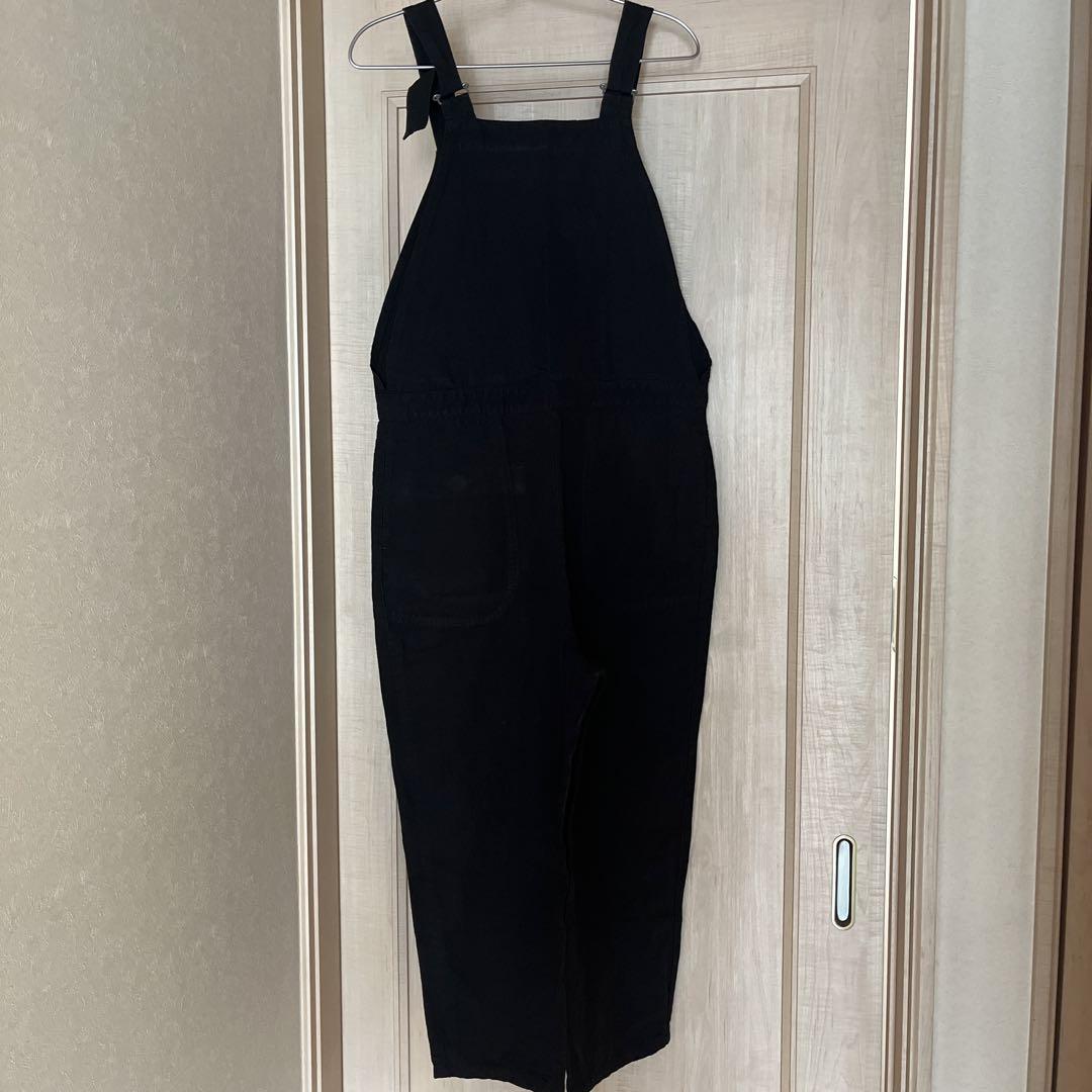 Danton Black Salopette with Adjustable Straps