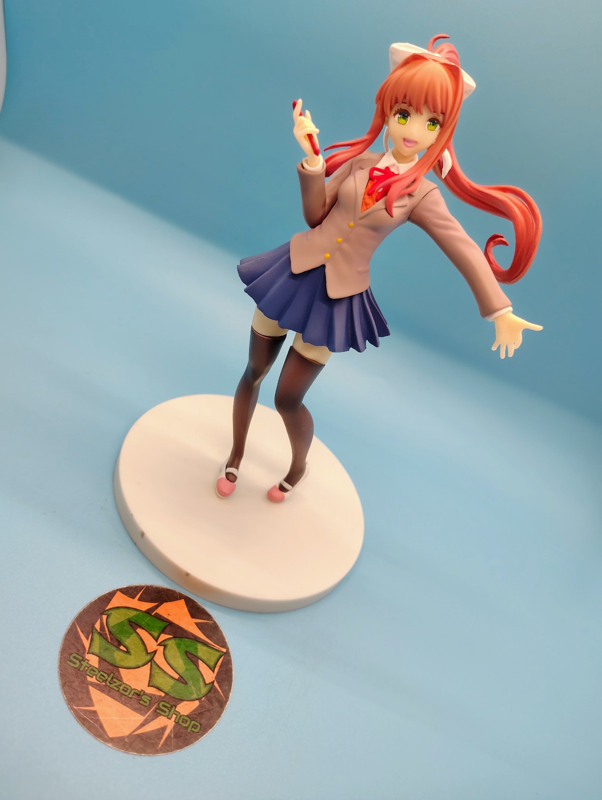 Doki Doki Literature Club! - Monika Figurine - 6.5 Inch Anime Figure
