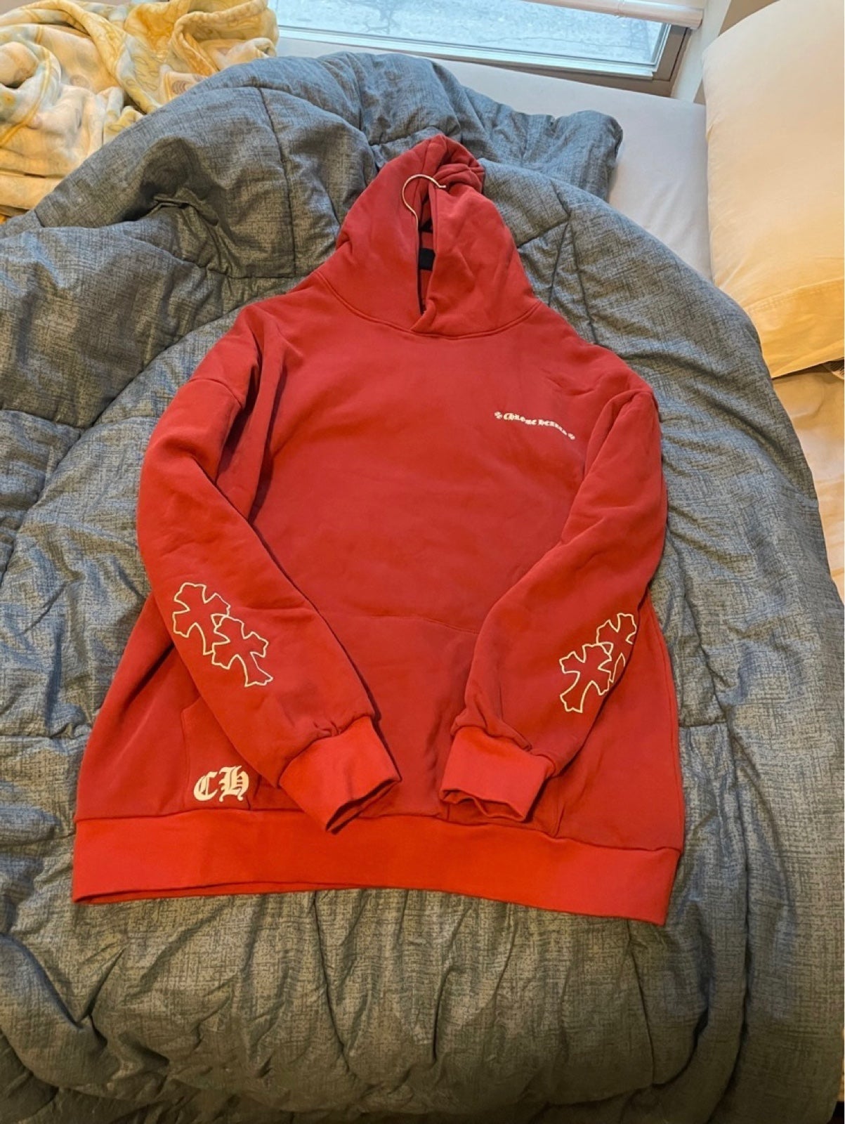 Chrome hearts x Drake Certified Chrome Hand Dyed hoodie