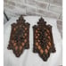Vintage Copper Plate Guild Wall Placques Copper Backed