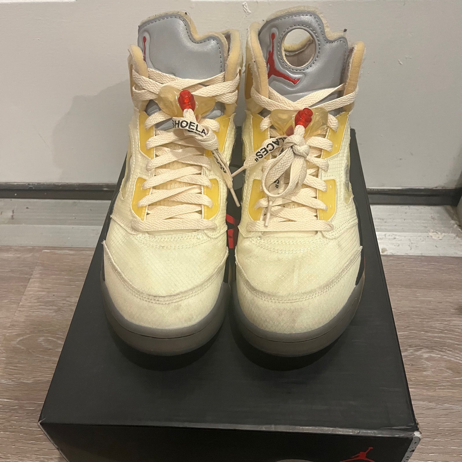 Air Jordan 5 OFFWhite Sail