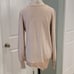 Pete Collection Tan Knit Asymmetrical Long Sleeve Top - Size Medium