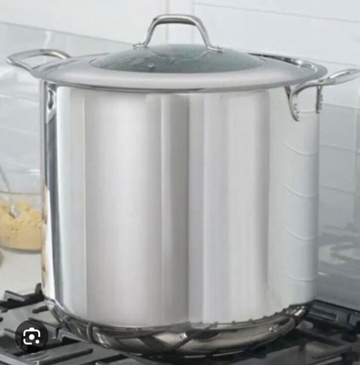 Princess House Pot Stainless Steal 60qt