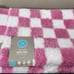 1-NWT MARTHA STEWARD PINK CHECKERED BATH MAT/RUG