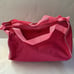 RARE Vintage Amtoy Popples DUFFLE BAG Pink Popple Bag 1986 WITH Rare MINI PLUSH