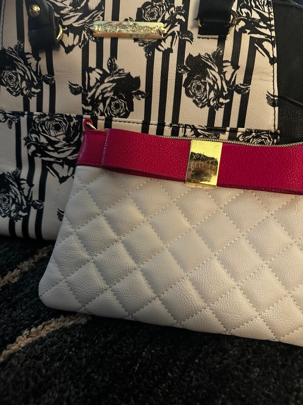 Betsey Johnson bag.