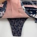 Adrienne Vittadini 5 pack Thongs Panties Underwear NEW Size XL