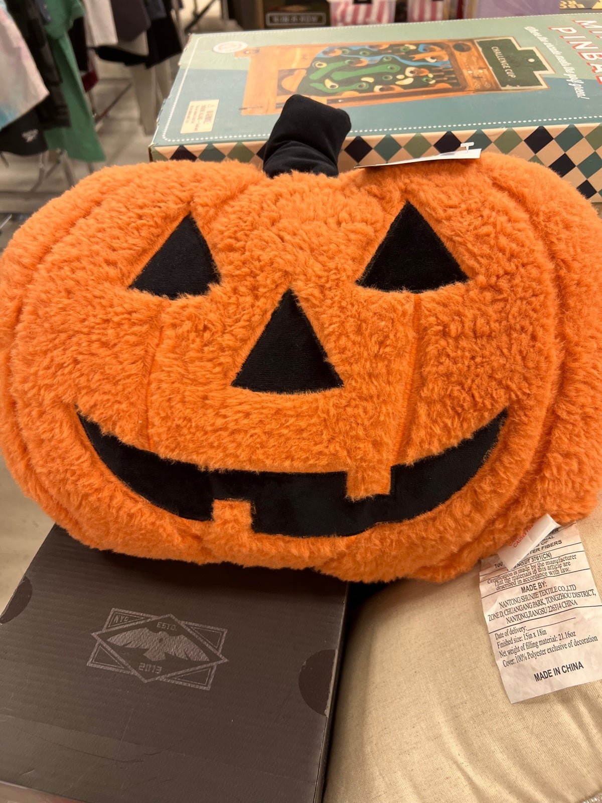 Large Pumpkin Pillow