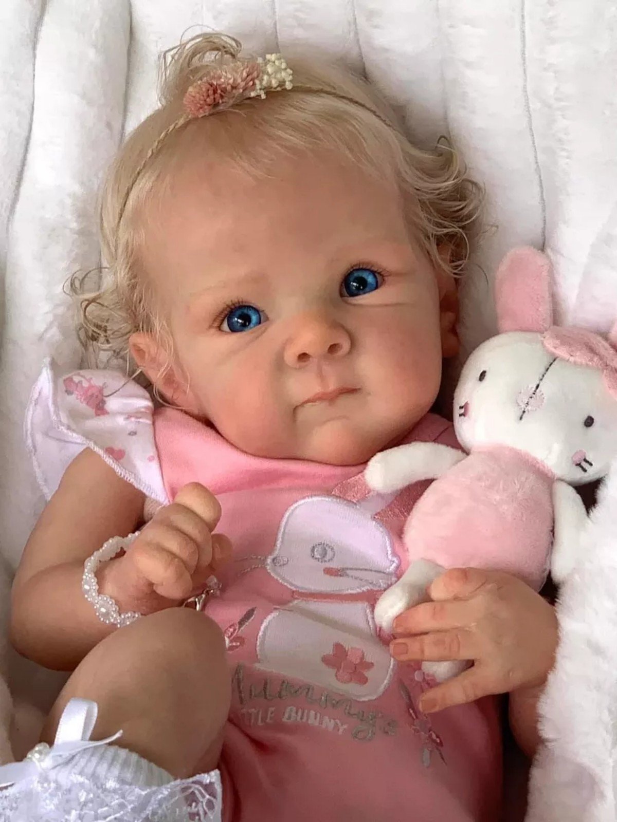 Reborn BabyAnano 18 inch Reborn Baby Dolls Realistic Newborn Doll 3D Skin Real G