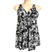 Swim Solutions Support Control Size 22W Swim Dress Black White NWT 122