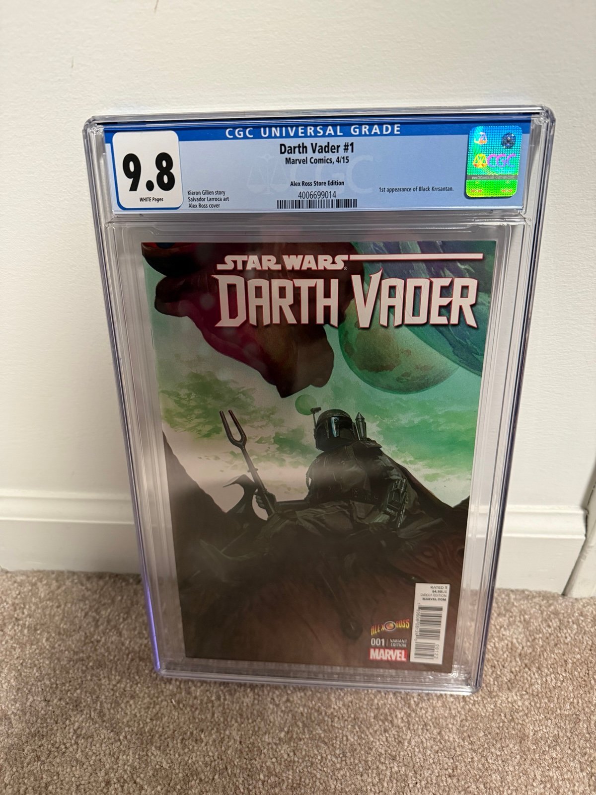 Star Wars Darth Vader #1 CGC 9,8 Alex Ross Variant
