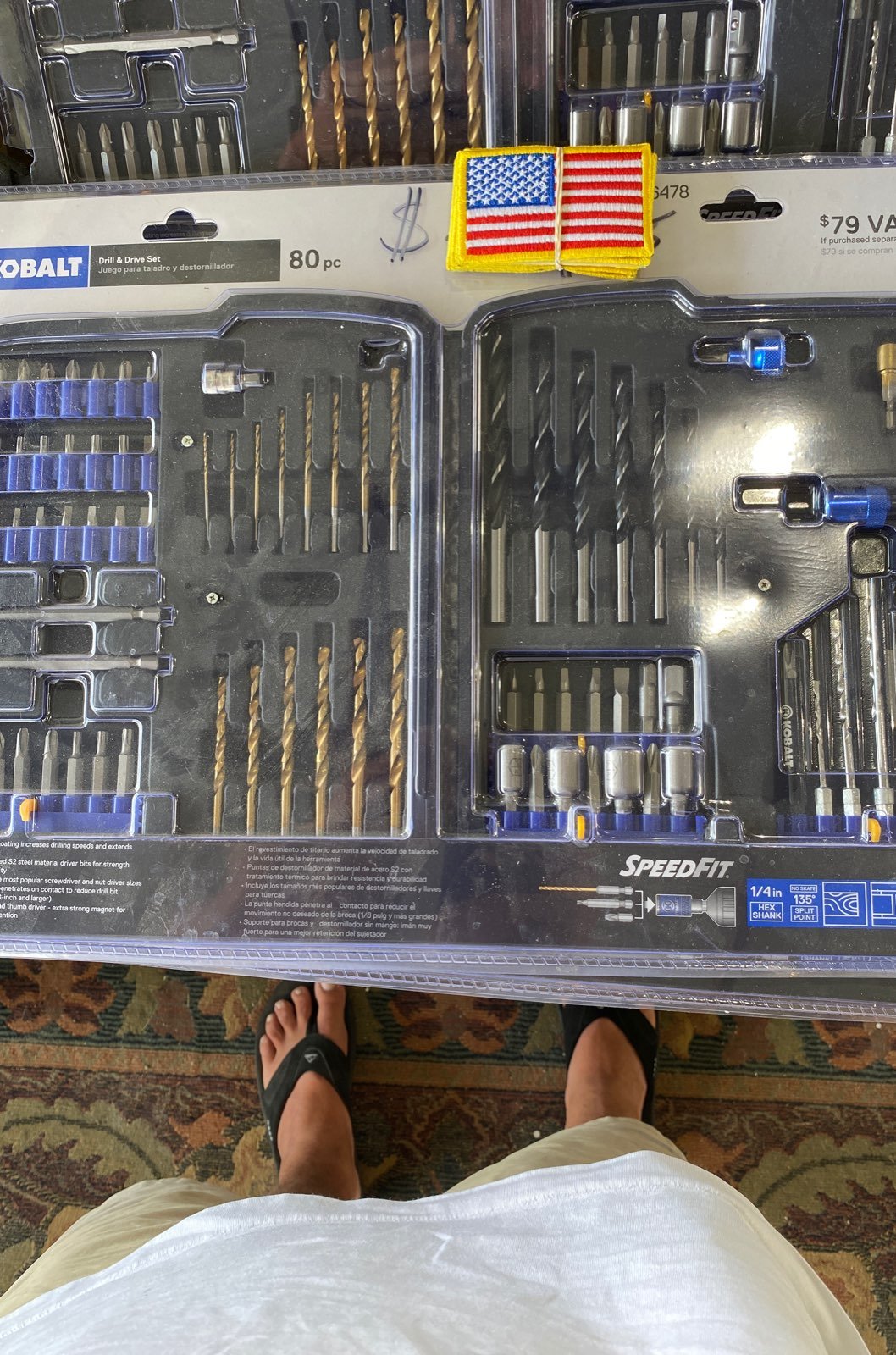 Kobalt drill and driver set