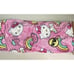 Hello Kitty Pink Summer Tie Dye Rainbow Silk Touch Throw Blanket 50 x 70” NEW