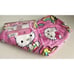Hello Kitty Pink Summer Tie Dye Rainbow Silk Touch Throw Blanket 50 x 70” NEW