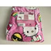 Hello Kitty Pink Summer Tie Dye Rainbow Silk Touch Throw Blanket 50 x 70” NEW