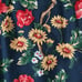 Vintage Talbots floral maxi-pencil 100% cotton skirt - Size 10