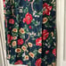 Vintage Talbots floral maxi-pencil 100% cotton skirt - Size 10