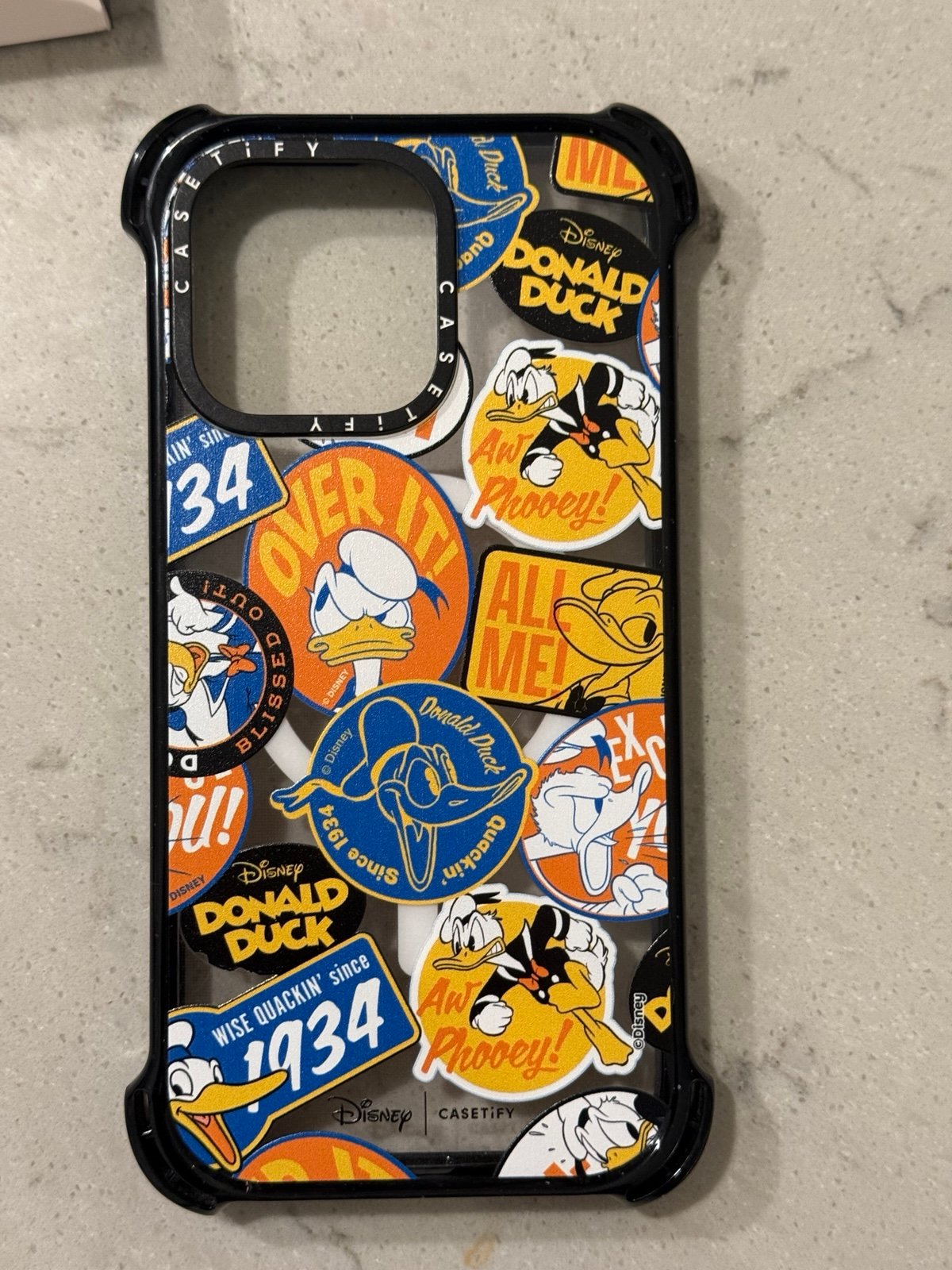 CASETiFY x Disney Donald Duck iPhone 15 Pro Max Plush Case
