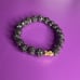 18k real gold pixiu charm Swarovski Crystal bracelet