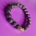 18k real gold pixiu charm Swarovski Crystal bracelet