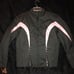 Black and Pink Motorcycle/ Biker Jacket