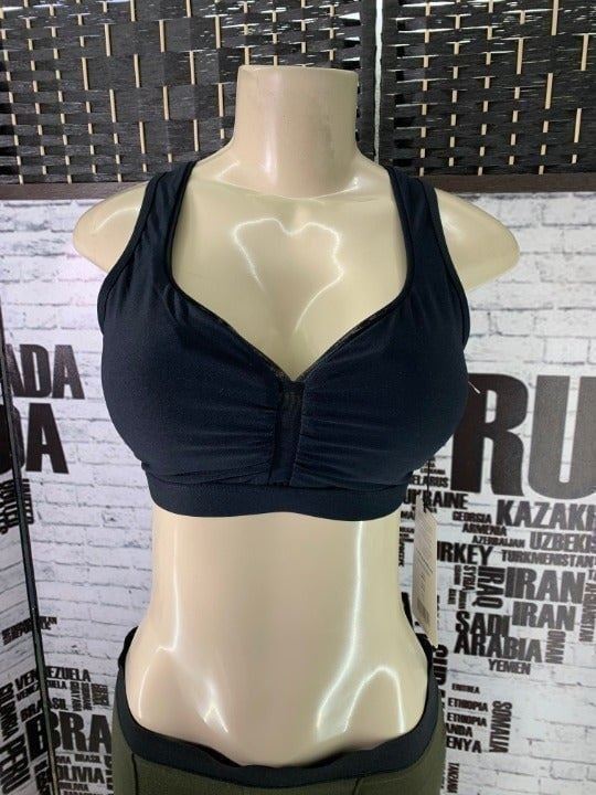 90 Degree by Reflex S Black Sports Bra
