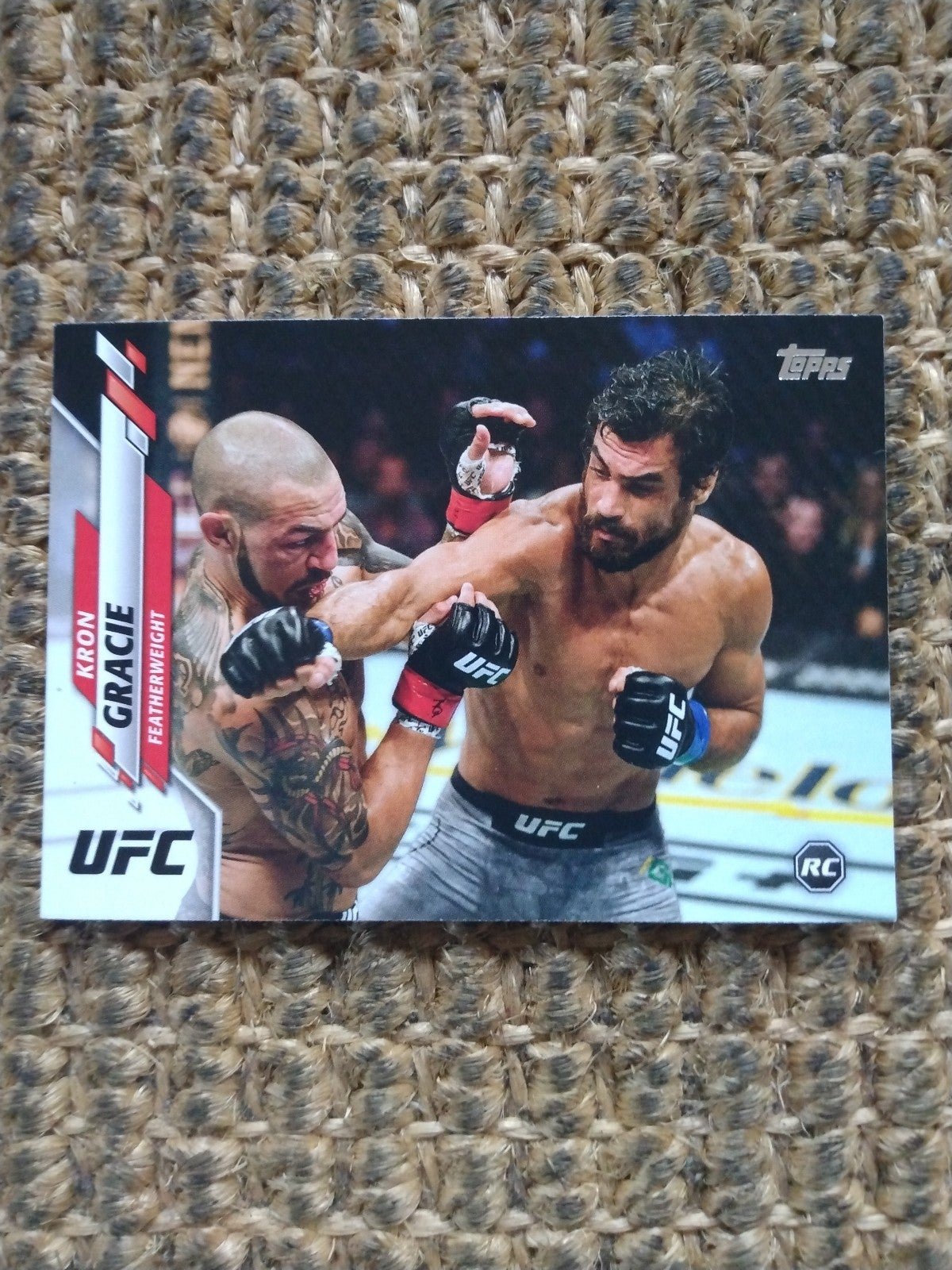 UFC Topps Kron Gracie ROOKIE OUT OF PRINT