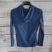 Vineyard Vines Blue Whale Tail Performance Hooded Thin Sweatshirt Size XS
