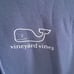 Vineyard Vines Blue Whale Tail Performance Hooded Thin Sweatshirt Size XS