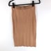 L'Agence Jessica Ribbed Midi Pencil Skirt Knit Elastic Waist Pull On Brown S
