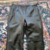 Vintage Margaret Godfrey side zip leather pants straight leg size 4