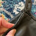 Vintage Margaret Godfrey side zip leather pants straight leg size 4