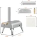 Pizza Oven Outdoor 12 Wood Fired Pizza Ovens Pellet Pizza Stove for Outside, Po