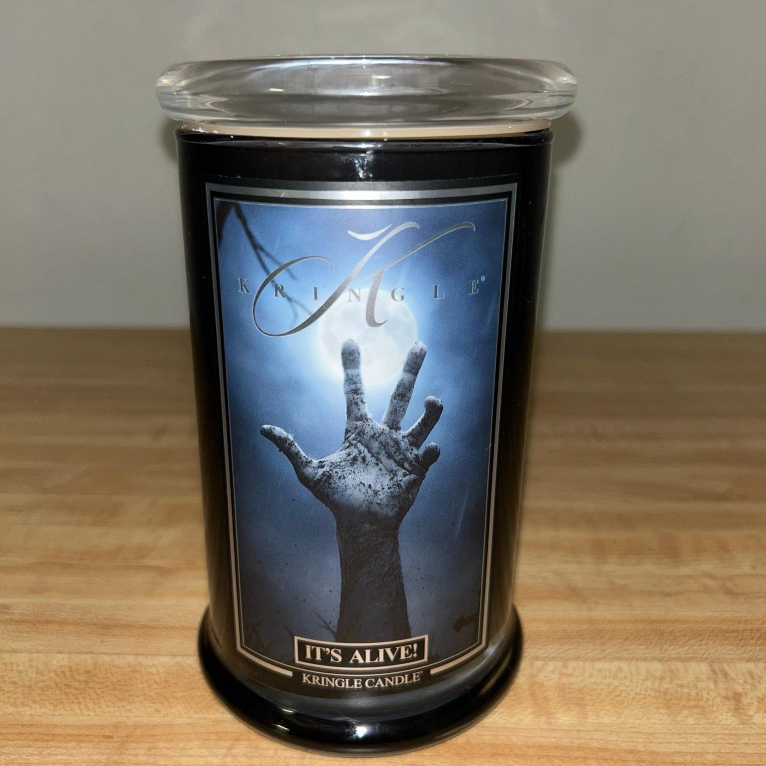 KRINGLE Candle IT'S ALIVE 22 oz Candle LIMITED 2022 HALLOWEEN RELEASE