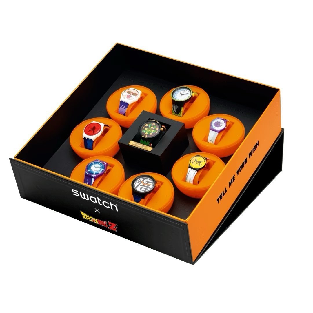 SWATCH X DRAGONBALL Z SET - LIMITED EDITION !!!