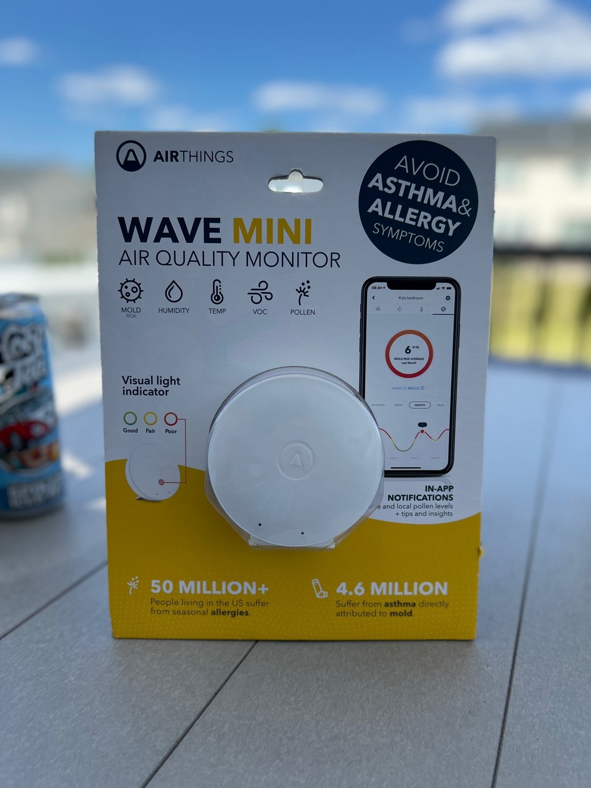 Wave mini air quality monitor